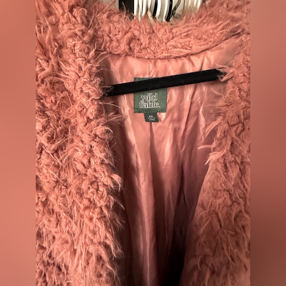 Wild fable fringe pink jacket - Picture 4 of 5